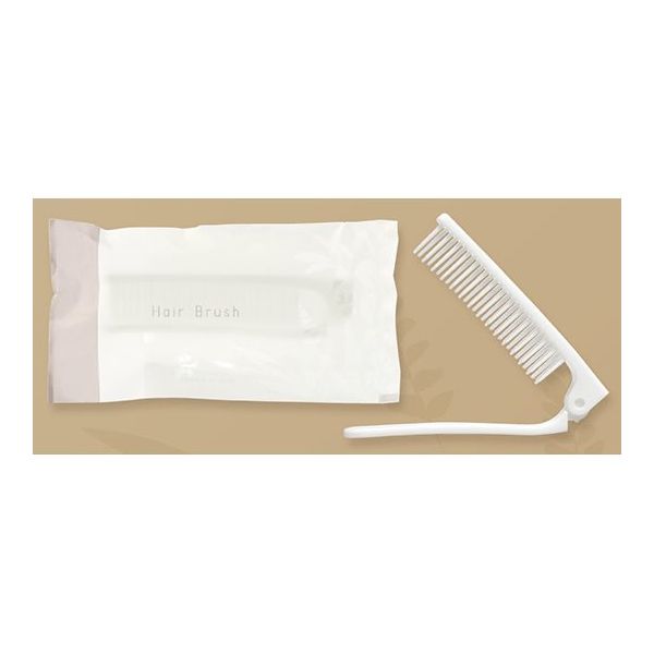 山陽物産 二つ折ヘアブラシB 1000本入 21121-08-2 1ケース(1000本) 63-2986-37（直送品）