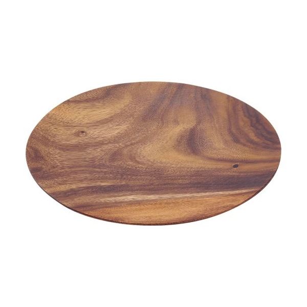 萬洋 アカシア ラウンドプレート 20cm PAK1501 1枚 62-6736-86（直送品）