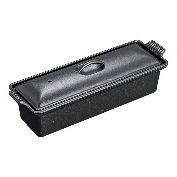 ル・クルーゼ ジャポン テリーヌ・レクタ 32cm マットブラック 25024 1個 67-5728-74（直送品）