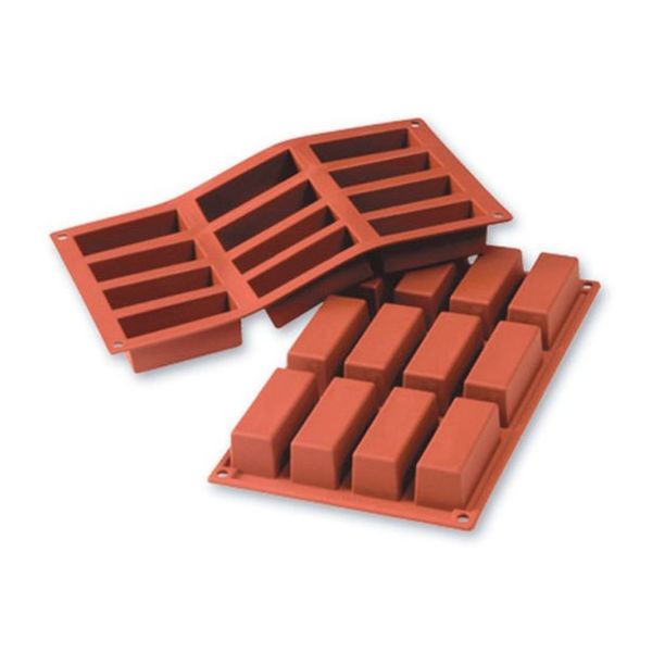 スギコ産業 シリコンベーキングモルド ケーク型 12ヶ取 67-6905-51 1個（直送品）