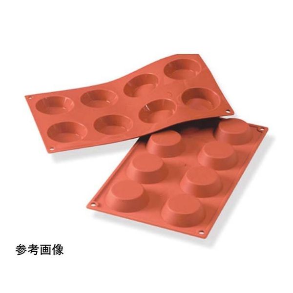 スギコ産業 シリコンベーキングモルド タルトレット8ヶ取 67-6905-62 1個（直送品）