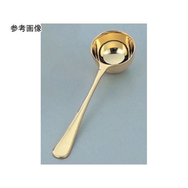 片力商事 18ー8 コーヒーメジャースプーンゴールド 小 67-6877-76 1個（直送品）