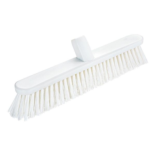 アズワン コンパクトフロアカラーブラシ 42.5cm ソフト ホワイト 67-5746-10 1個（直送品）