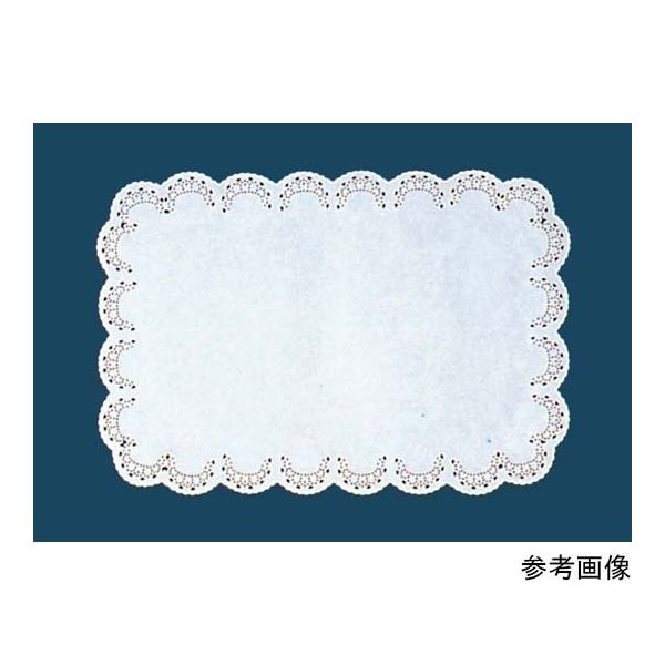 スギコ産業 王将レース角型(300枚入)445×290mm 角型1号 67-8138-10 1個(300枚)（直送品）