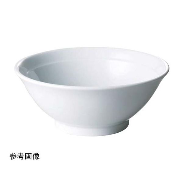 スギコ産業 シノワ白磁 リム反丼 21cm 67-8152-64 1個（直送品）