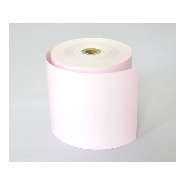 小林 カラーサーマルロール 片面 8巻入 ピンク 230-04011009 1箱(8巻) 63-5183-42（直送品）