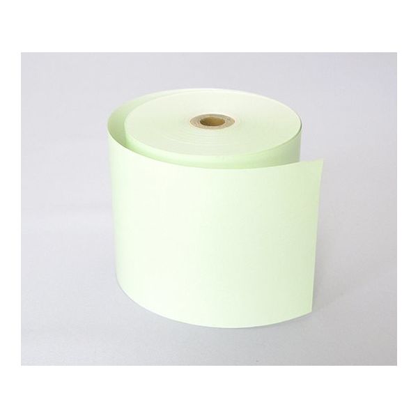 小林 カラーサーマルロール 片面 8巻入 緑 230-04015009 1箱(8巻) 63-5183-46（直送品）