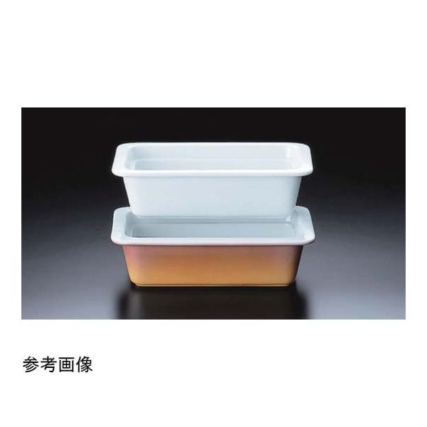 スギコ産業 ロイヤル ガストロノームパン No.625 1/4サイズ ホワイト 浅型 PB625-04 1個 67-6918-11（直送品）