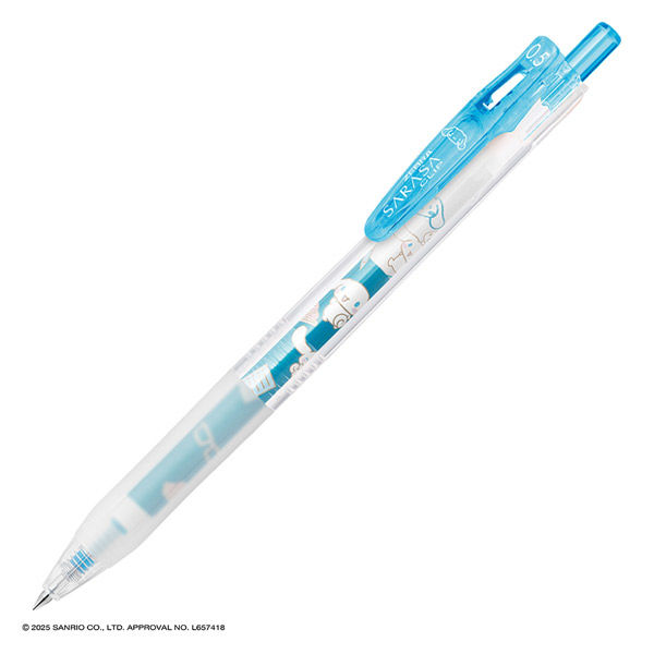 ゼブラ サラサクリップ 0.5mm 限定 サンリオ ライトブルー