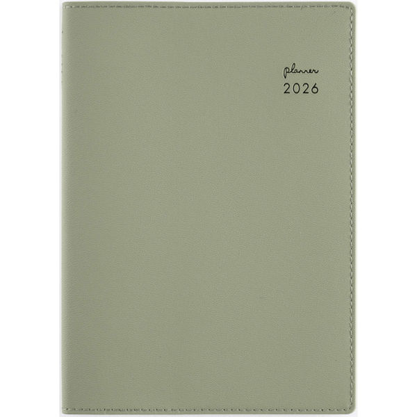 高橋書店 【2026年版】リラクレール4 B6 月間 日曜始まり セージ 364 1