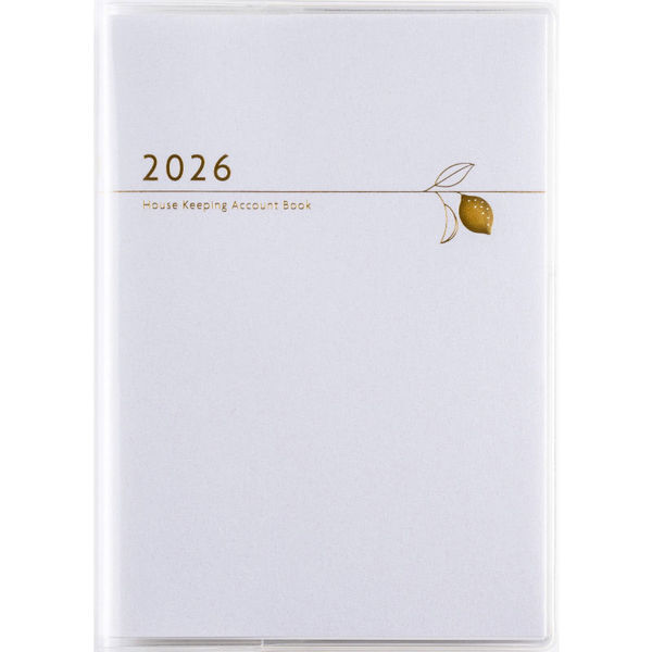 高橋書店 【2026年版】プチ家計簿 A6 週計タイプ 日曜始まり ホワイト