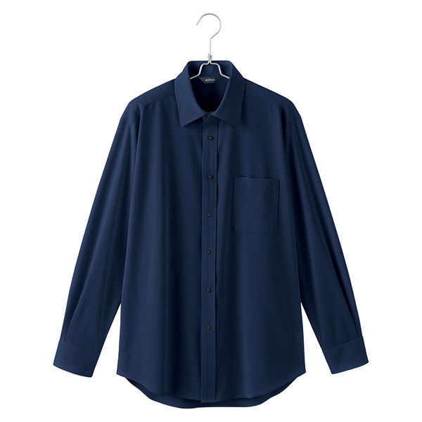 S〜LL アイトス 通年作業服 作業着 メンズ長袖スタンドカラー
