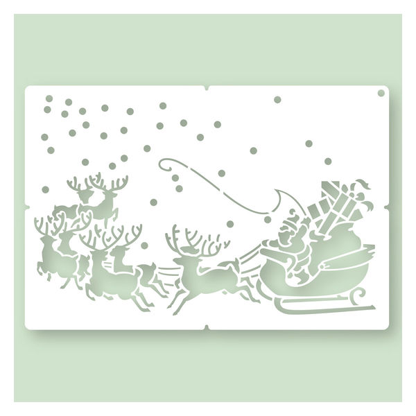 【クリスマス】ササガワすりこみくん かたがみ ソリサンタ39-54981枚