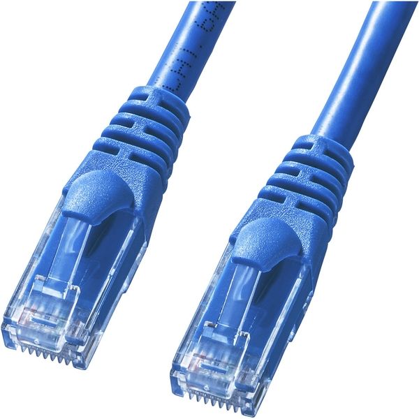 サンワサプライ カテゴリ6Aより線LANケーブル KB-T6AY-02BL 1個（直送品）
