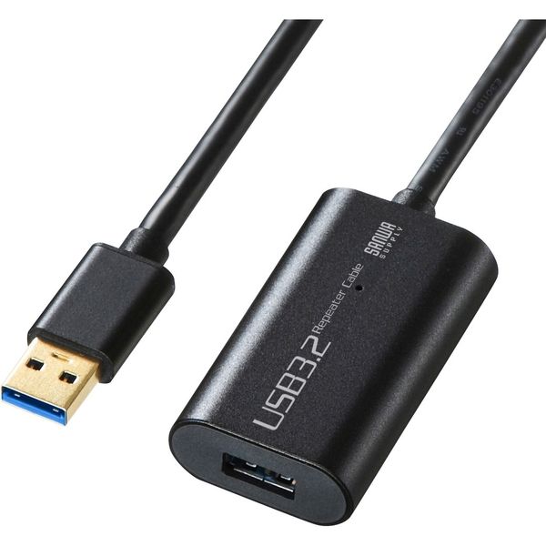 サンワサプライ USB3.2アクティブリピーターケーブル5m KB-USB-R305 1