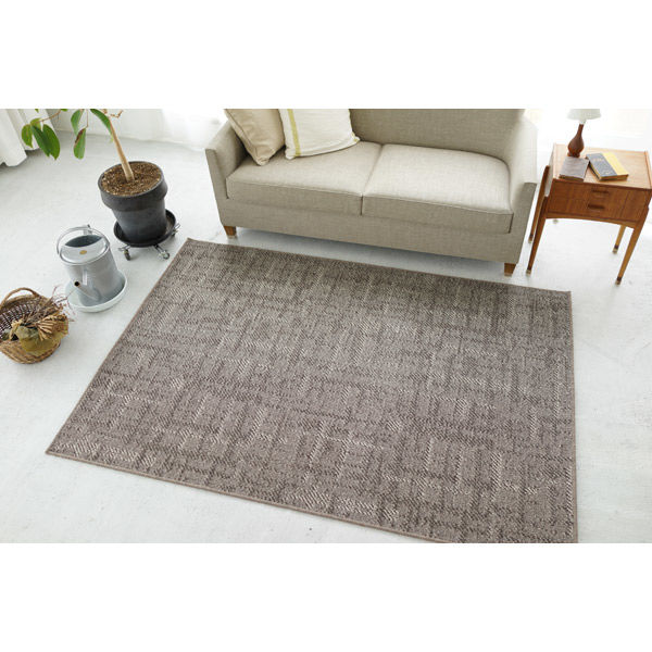 スミノエ コンシェルジュ ウールスコット グレン 防炎 ラグ WS401 1000