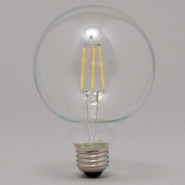アイリスオーヤマ LEDフィラメント電球 ボール球タイプ60形 昼白色 クリアタイプ LDG7N-G-FC(567574) 1個（直送品）