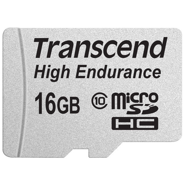 Transcend microSDカード 16GB 高耐久 ドライブレコーダー向け Class10 2年保証 マイクロSD microSDHC  クラス10 SDカード変換アダプタ付 入学 卒業