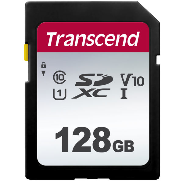 トランセンド 128GB SD TLC TS128GSDC300S １個（直送品）