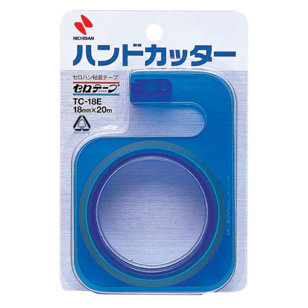 ニチバン ハンドカッター TC-18E ブルー TC-18E4 1個 - アスクル
