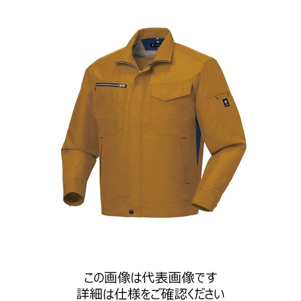 クロダルマ 夏長袖ジャンパー ブラウンキャメル M 256681-61-M 1枚（直送品）