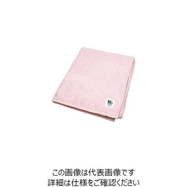 ライフリング ブリーズブロンズ 消臭バスタオル ピンク T-21 1枚 7-5733-13（直送品）