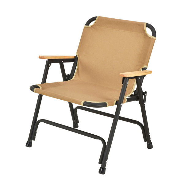 角利産業 フォールディングチェア 620×610×730mm ベージュ PCC