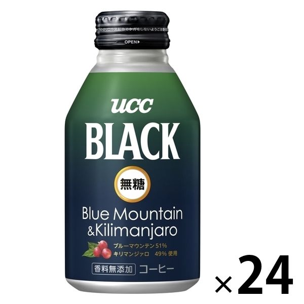 缶コーヒー】UCC上島珈琲 BLACK（ブラック）無糖 ブルーマウンテン 