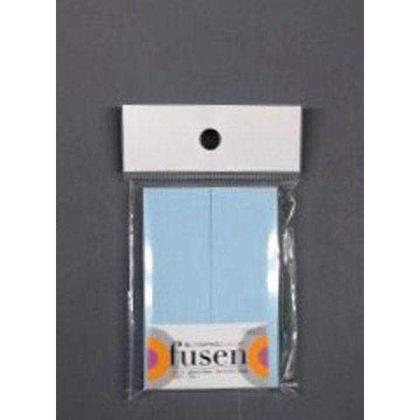 貼ってはがせるfusen 7525 ブルー　100枚×2本 MFS-11 1箱（20パック入り） 丸石製紙（直送品）
