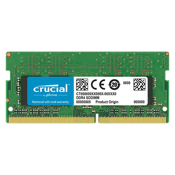 増設メモリ 8GB DDR4ー2400 PC4ー19200 SODIMM クルーシャル マイクロン ノートPC向け PCメモリ 1個