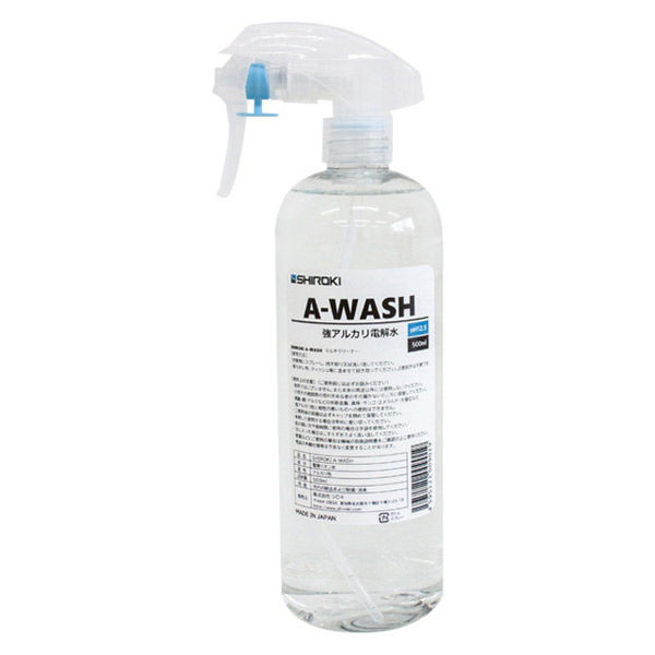 シロキ　強アルカリ電解水　A-WASH　500ml　1本