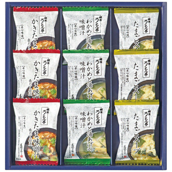 百一堂 道場六三郎 スープ・味噌汁ギフト B-B9　1個（直送品）