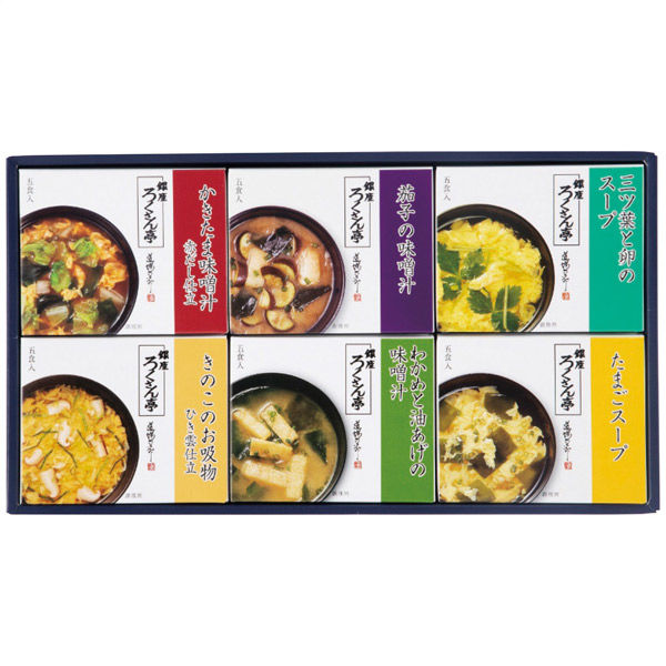百一堂 道場六三郎 スープ・味噌汁ギフト B-J30　1個（直送品）
