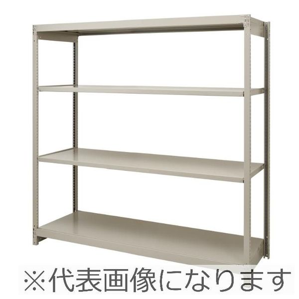 軽量ラック オープンタイプ H1200XW1200 総耐荷重500kg グレー 【Aー4430ー4GY】 A-4430-4GY 1セット（直送品）