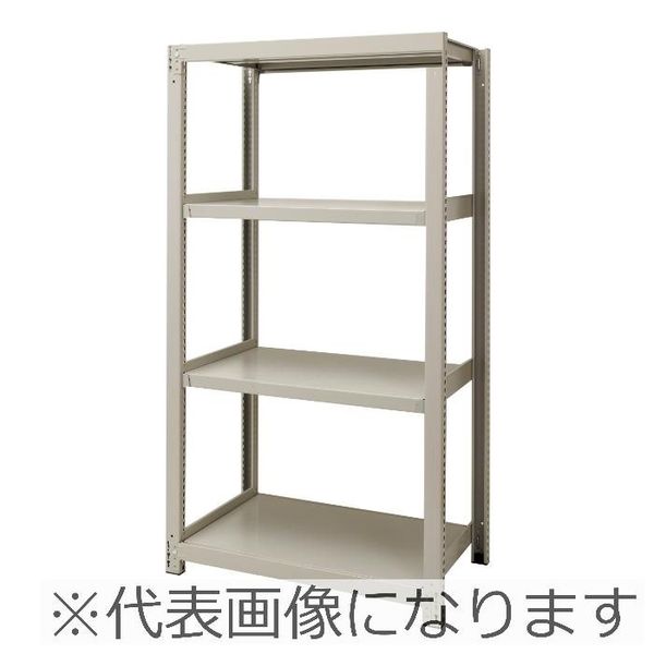 中量ラック H1800XW900 総耐荷重2000kg アイボリー 【3MSー6360ー5IV