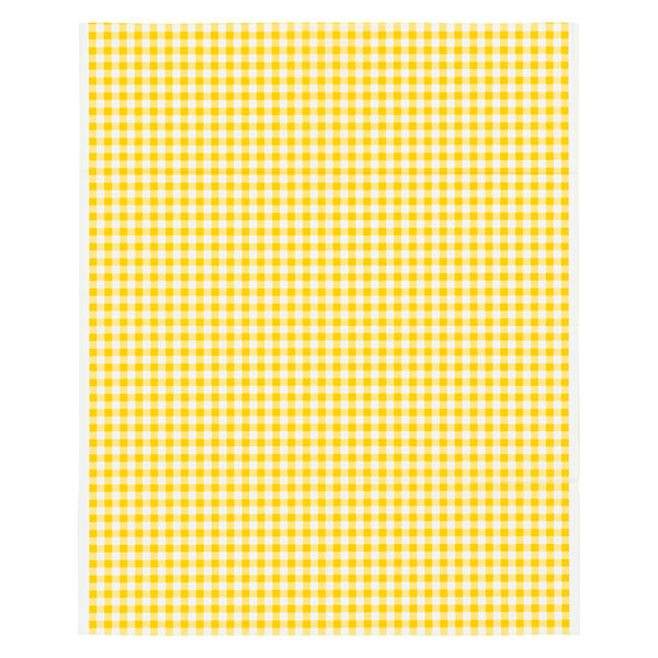 日幼 カラービニパック チェック黄 1セット（100枚：20枚×5袋）
