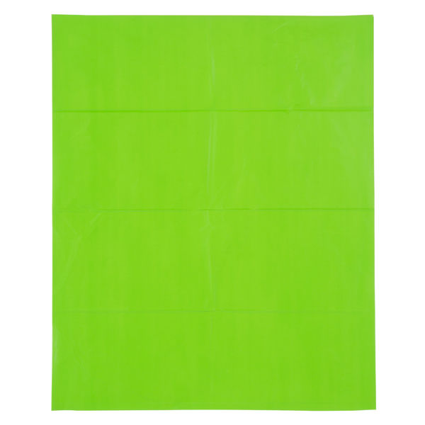 日幼 カラービニパック 黄緑 1セット（100枚：20枚×5袋）