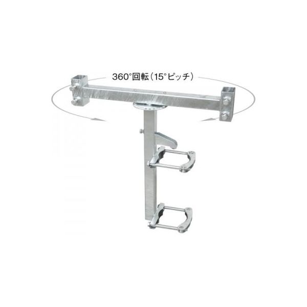 サインホルダー ガードレールビーム用 看板巾280 SBH-RZN-280 1