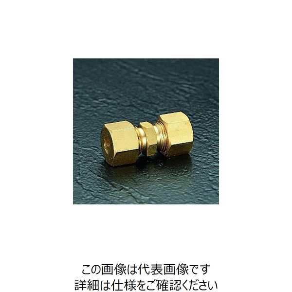エスコ 6.35x6.35mm リングジョイント(中間) EA426AJ-22 1セット(20個)（直送品）