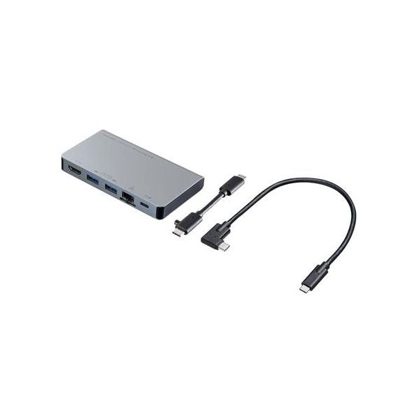 エスコ（esco） ［USB Type C］ ドッキングハブ 1個 EA764BY-163（直送品）