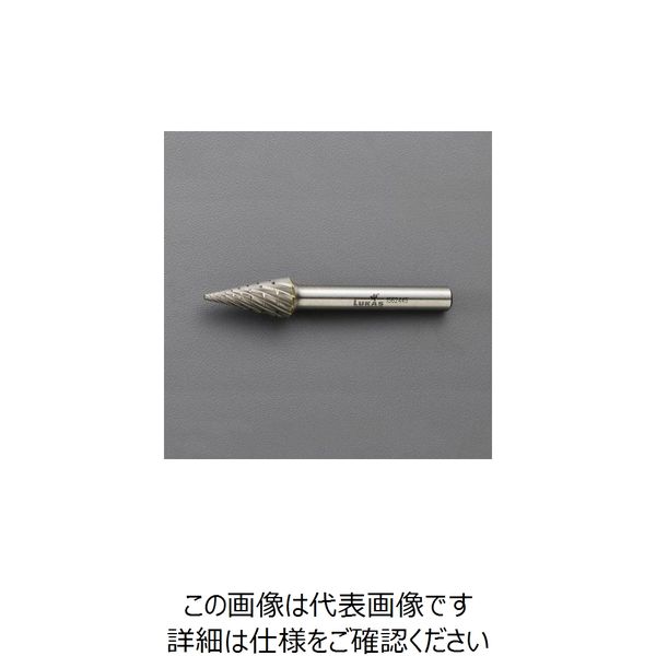 エスコ 12x25x65mm/6mm軸 超硬カッター(ステンレス用) EA819GL-154 1本(1個)（直送品）
