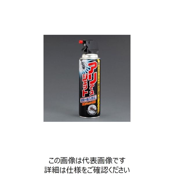 エスコ 450ml アリ・殺虫剤(アリアースジェット) EA941C-9 1セット(10本)（直送品）