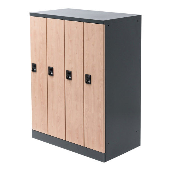 サンワサプライ 縦型パーソナルロッカー4列タイプ PLK-TWT4H120LM 1台（直送品）