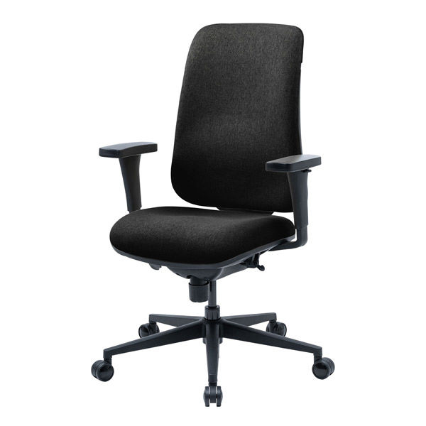 サンワサプライ 高機能ハイバックオフィスチェア(ブラック) SNC-T160BK 1個（直送品）