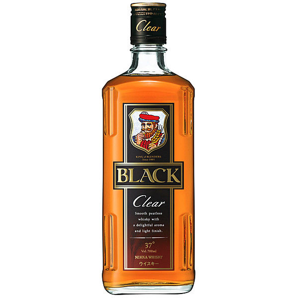 ブラックニッカクリア（BLACK NIKKA Clear） 700ml ウイスキー - アスクル