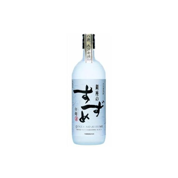 銀座のすずめ ホワイト 25度 720ml 1本 麦焼酎 八鹿酒造 - アスクル