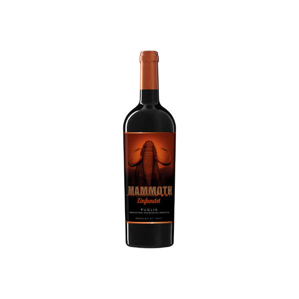 ワイン　マーレ・マンニュム　“マンモス” ジンファンデル　プリミティーヴォ　750ml　赤ワイン　フルボディ　辛口　イタリア　モンテ物産