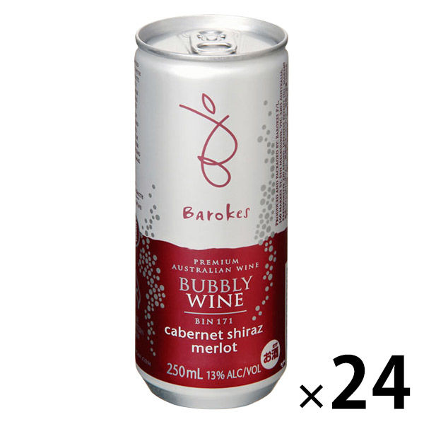 バロークス スパークリング 缶タイプ 赤ワイン 250ml×24缶