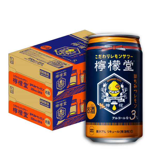 レモンサワー 檸檬堂 はちみつレモン 350ml 2ケース(48本) 缶 