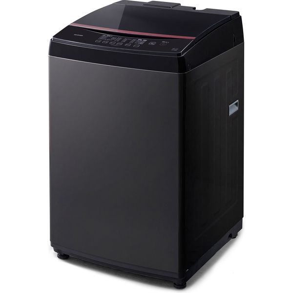 アイリスオーヤマ 全自動洗濯機 8.0kg ガラス扉タイプ IAW-T805BL-B 1台（直送品）